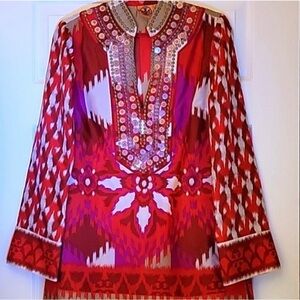Tory Burch Tunic Size 6